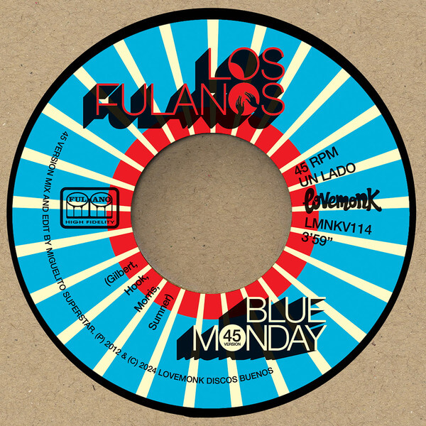 Los Fulanos - Blue Monday / Why Don't We Do Some Boogaloo? - 7"