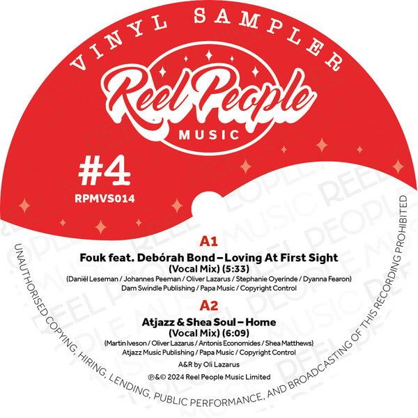 VA - Reel People Music Vinyl Sampler: Volume 4 - 12"