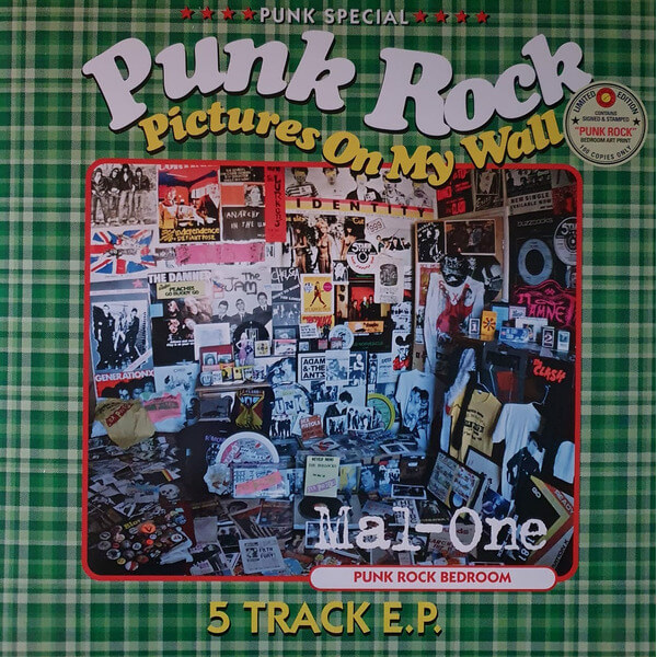 Mal-One - Punk Rock Pictures On My Wall - 12"