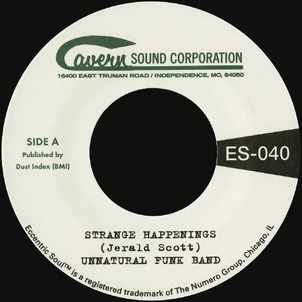 Unnatural Funk Band - Strange Happenings - 7"