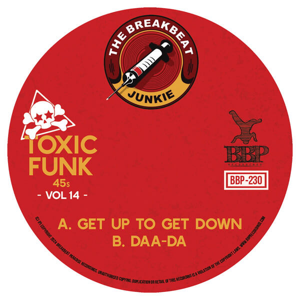The Breakbeat Junkie - Toxic Funk Vol. 14 - 7"