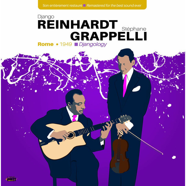 Reinhardt Django - Grappelli Stephane - Djangology - Rome 1949 - LP