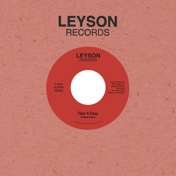 Gumbae Culture - Take It Easy - 7"