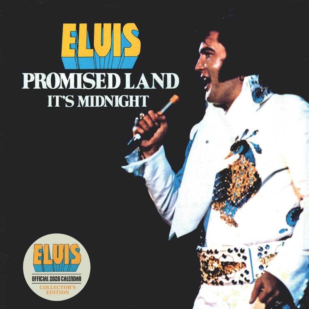 Elvis Presley - Elvis Presley 2026 Record Sleeve Calendar