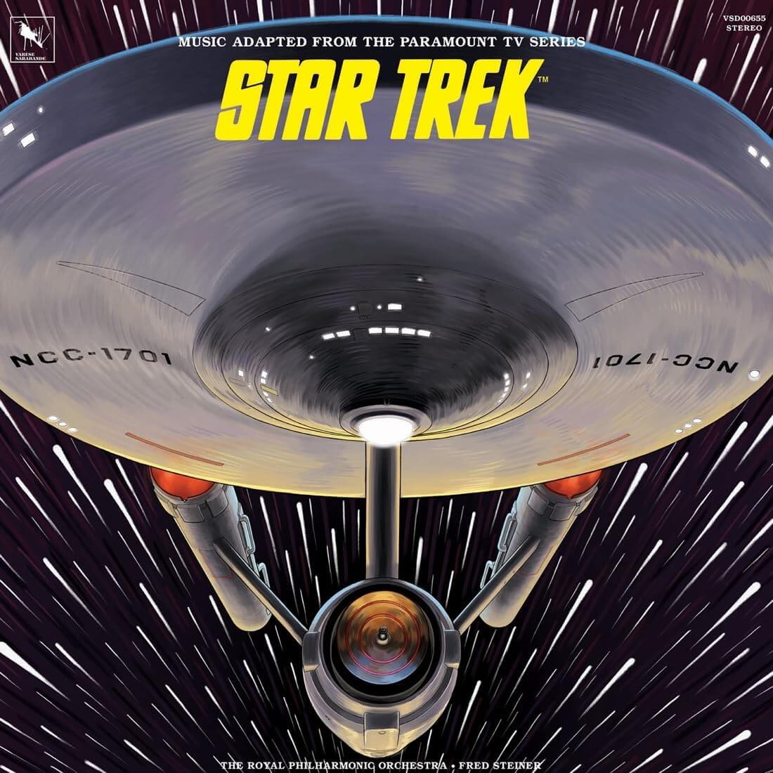 Fred Steiner & Royal Philharmonic Orchestra - Star Trek: Music Adapted From The Paramount TV Series - Volumes One & Two - Vinyl LP