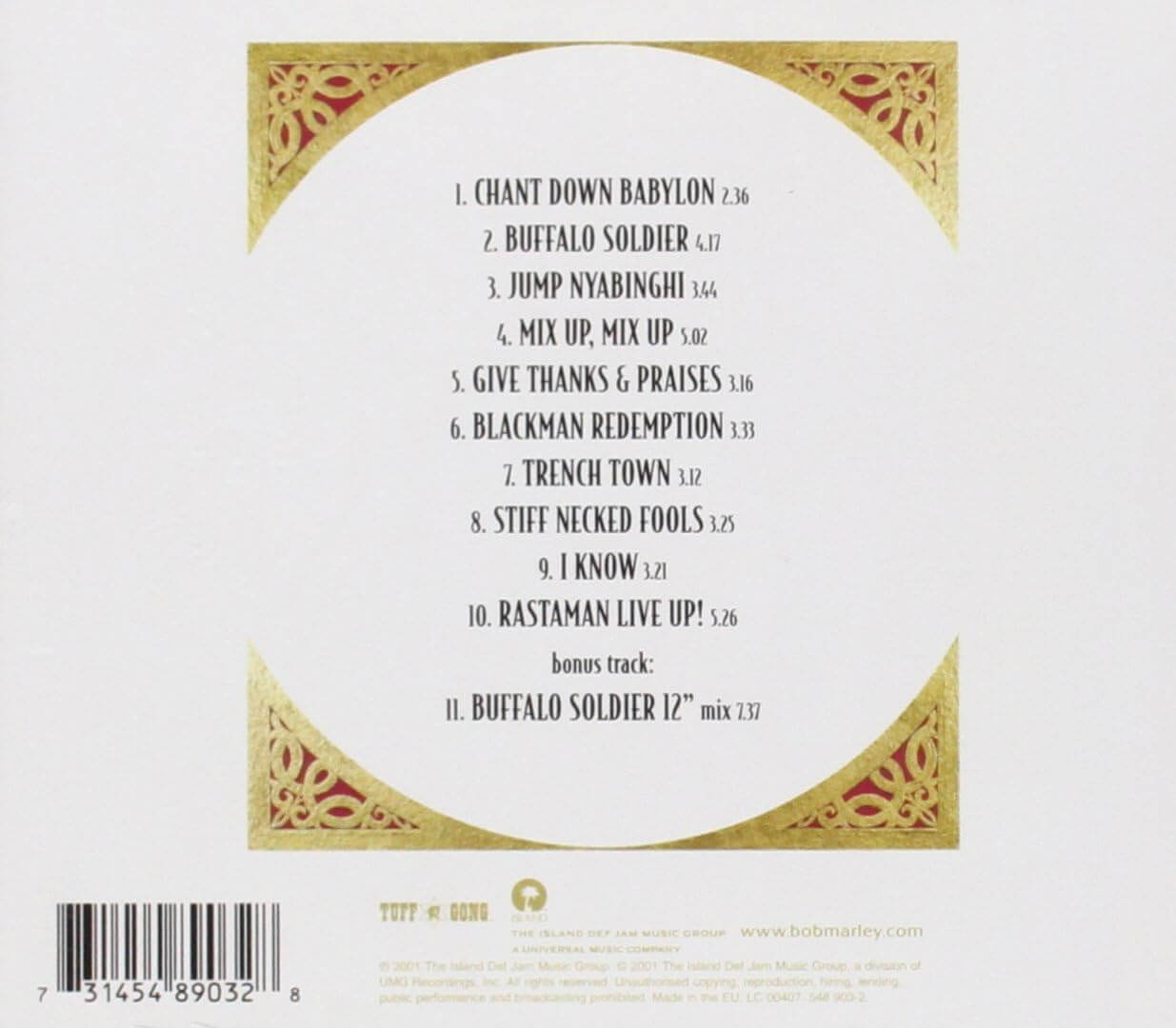 Bob Marley & The Wailers - Confrontation - CD - Image 2