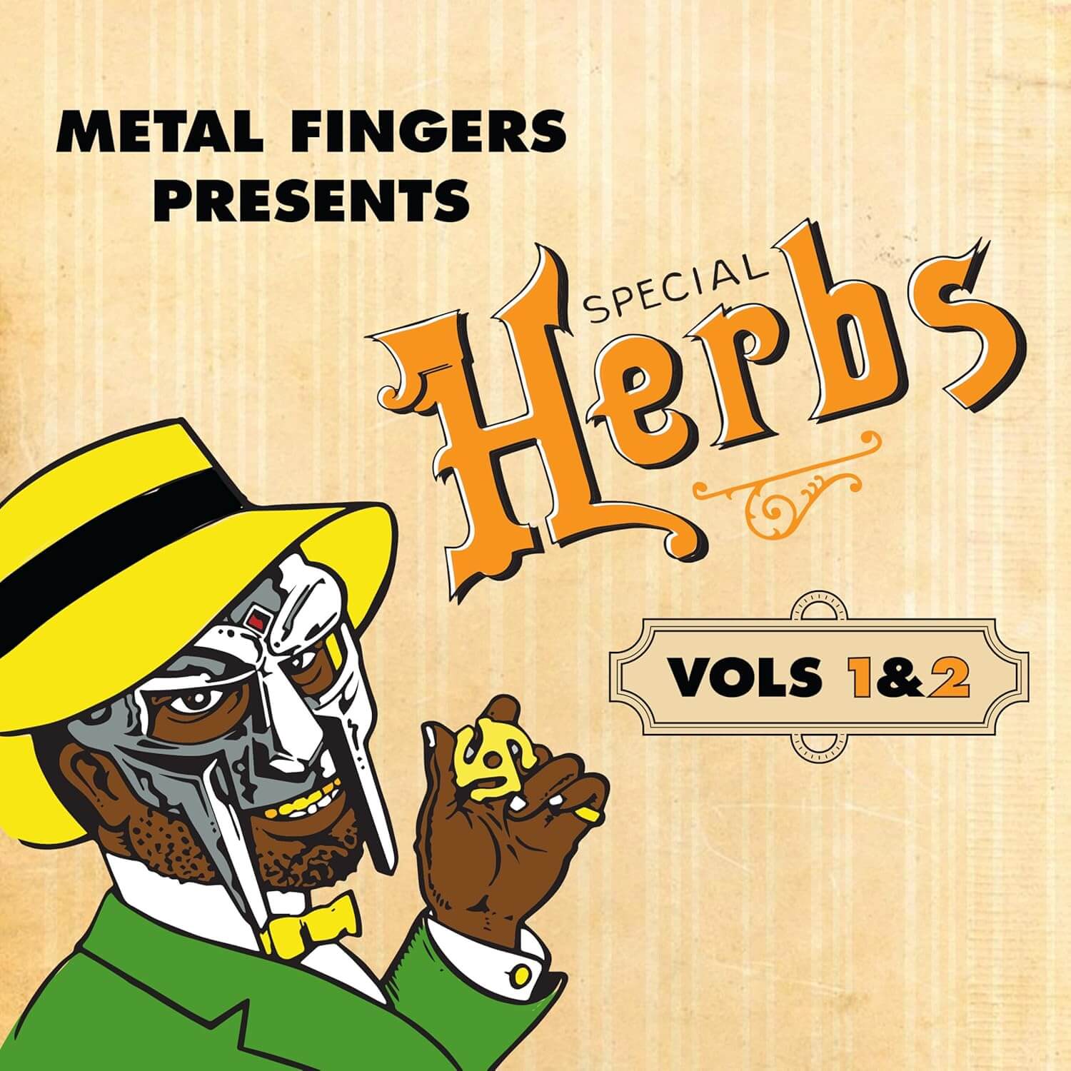 MF Doom - Metal Fingers Presents: Special Herbs Vol. 1 & 2 - Vinyl LP
