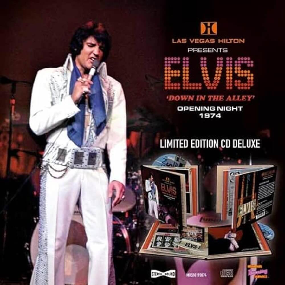 Elvis Presley - Las Vegas Down In The Alley Opening Night 1974 - CD