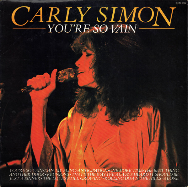 Carly Simon - You're So Vain - Vinyl LP