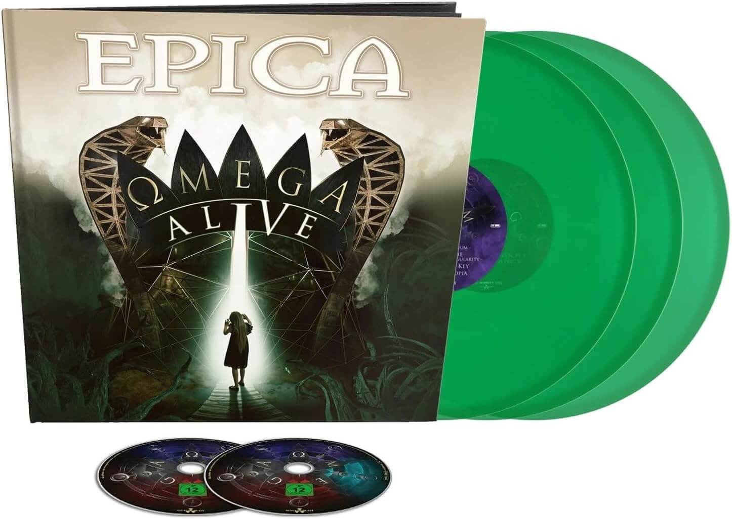 Epica - Omega Alive - Vinyl LP + DVD + BD