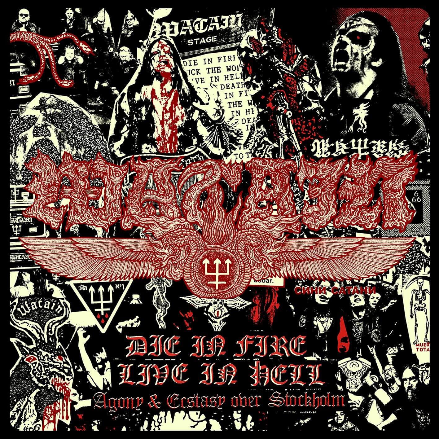 Watain - Die In Fire - Live In Hell - CD