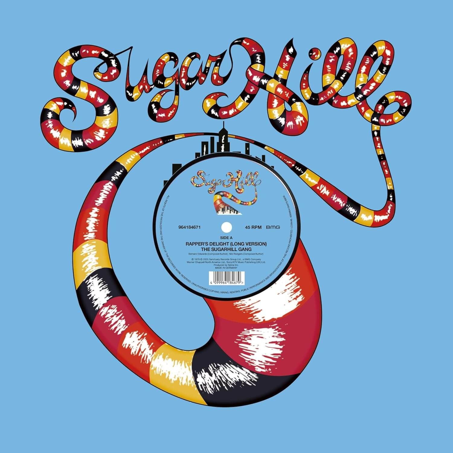 Sugarhill Gang - Rapper's Delight - Vinyl Maxi Single 12"