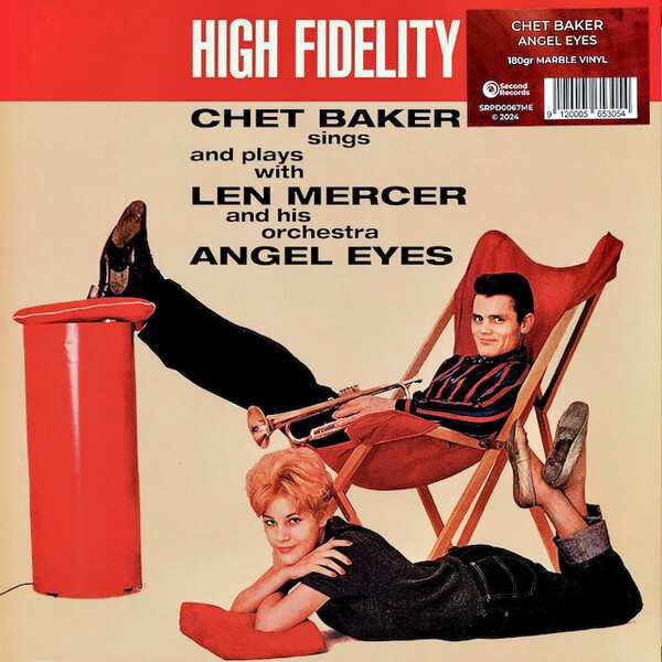 Chet Baker Sings And Plays With Len Mercer And His Orchestra – Angel Eyes - Vinyl LP