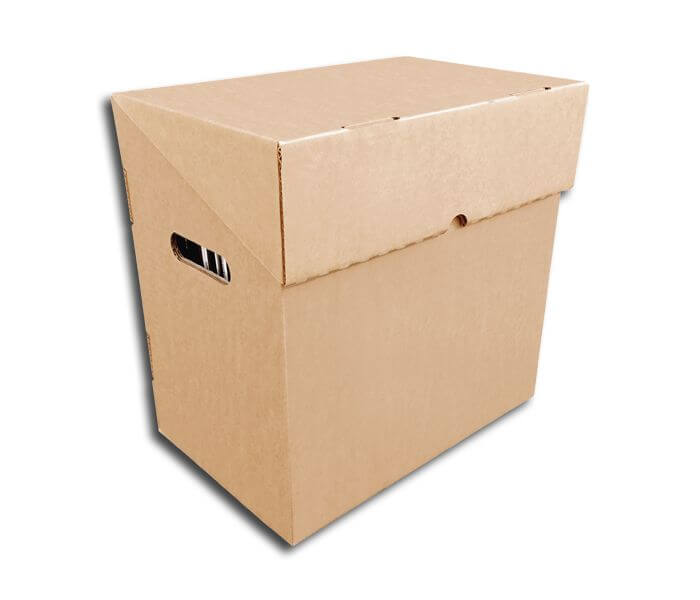 Κουτί αποθήκευσης δίσκων Lp's - LP Smart cardboard box