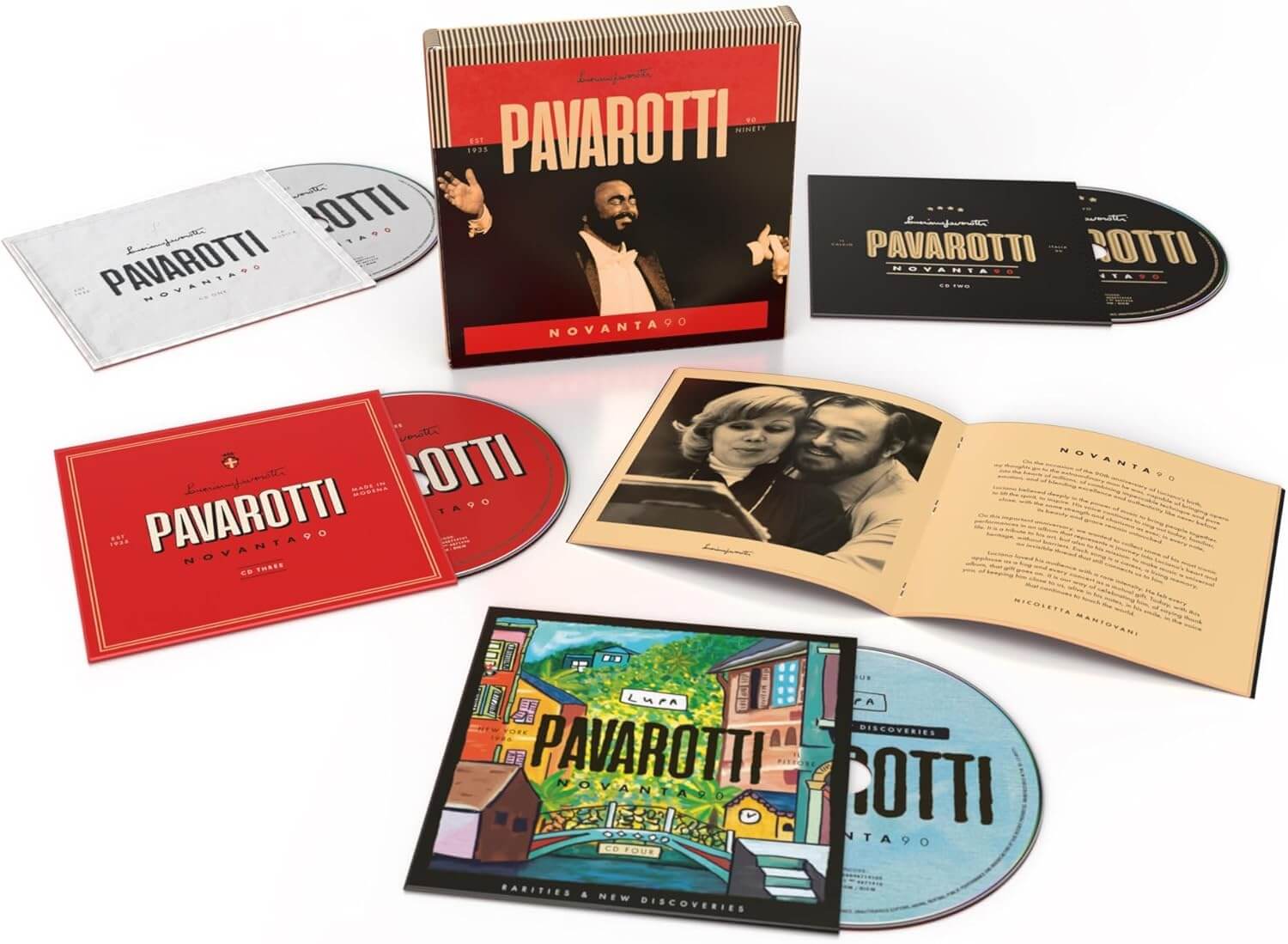Luciano Pavarotti - Novanta - CD
