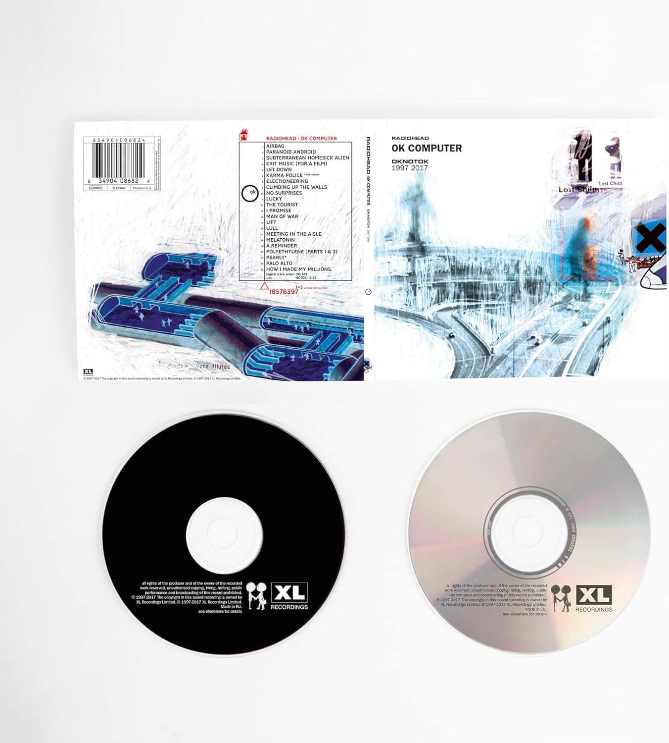 Radiohead - OK Computer OKNOTOK 1997 2017 - CD