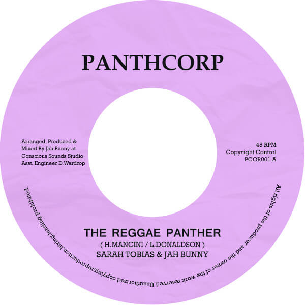 Sarah Tobias & Jah Bunny - The Reggae Panther - 7"