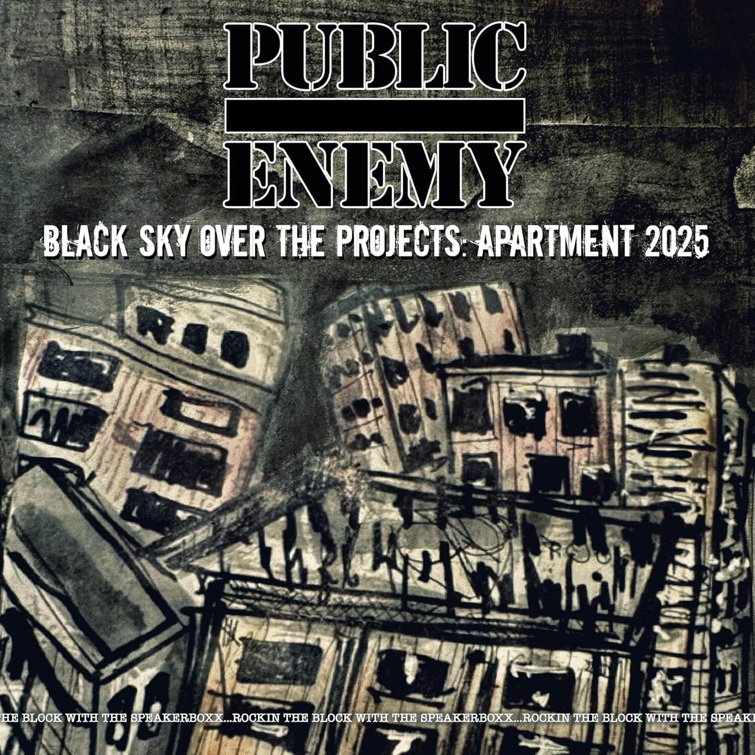 Public Enemy - Black Sky Over The Projects: Apartment 2025 - CD
