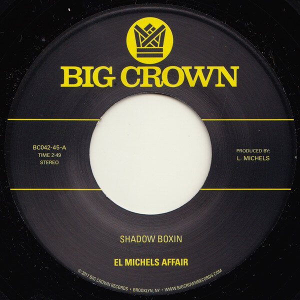 El Michels Affair - Shadow Boxin b/w Iron Maiden - 7"