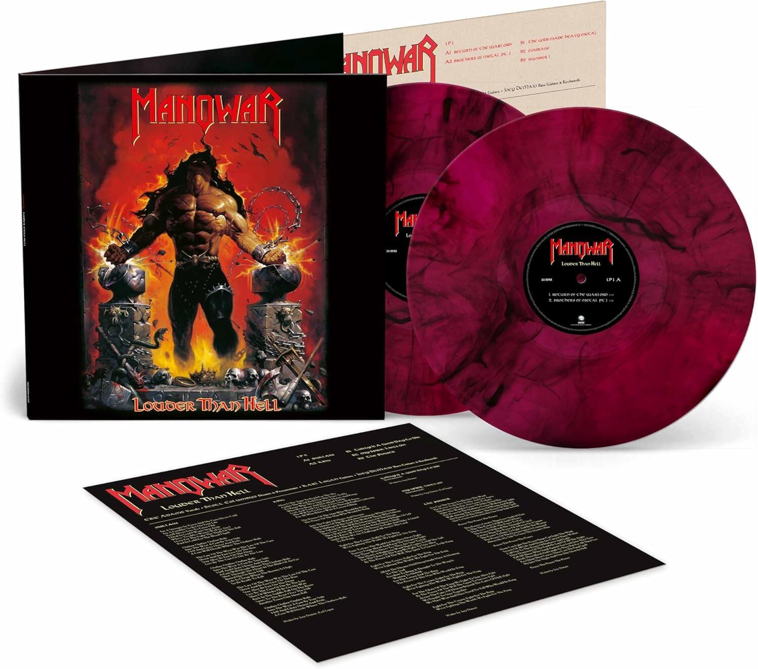 Manowar - Louder Than Hell - Vinyl LP