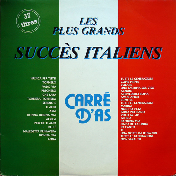 Carré D'As - Les Plus Grands Succès Italiens - Vinyl LP