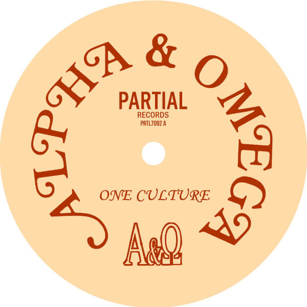 Alpha and Omega - One Culture - 7"