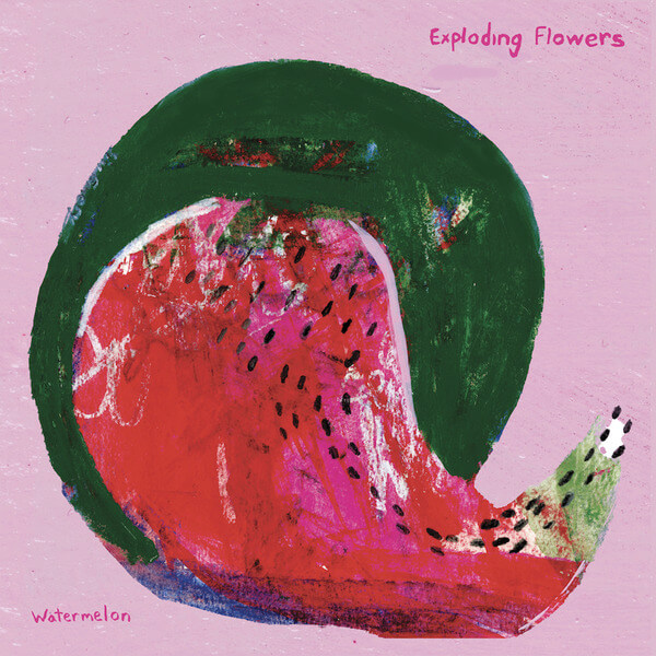 Exploding Flowers - Watermelon/Peacock - LP