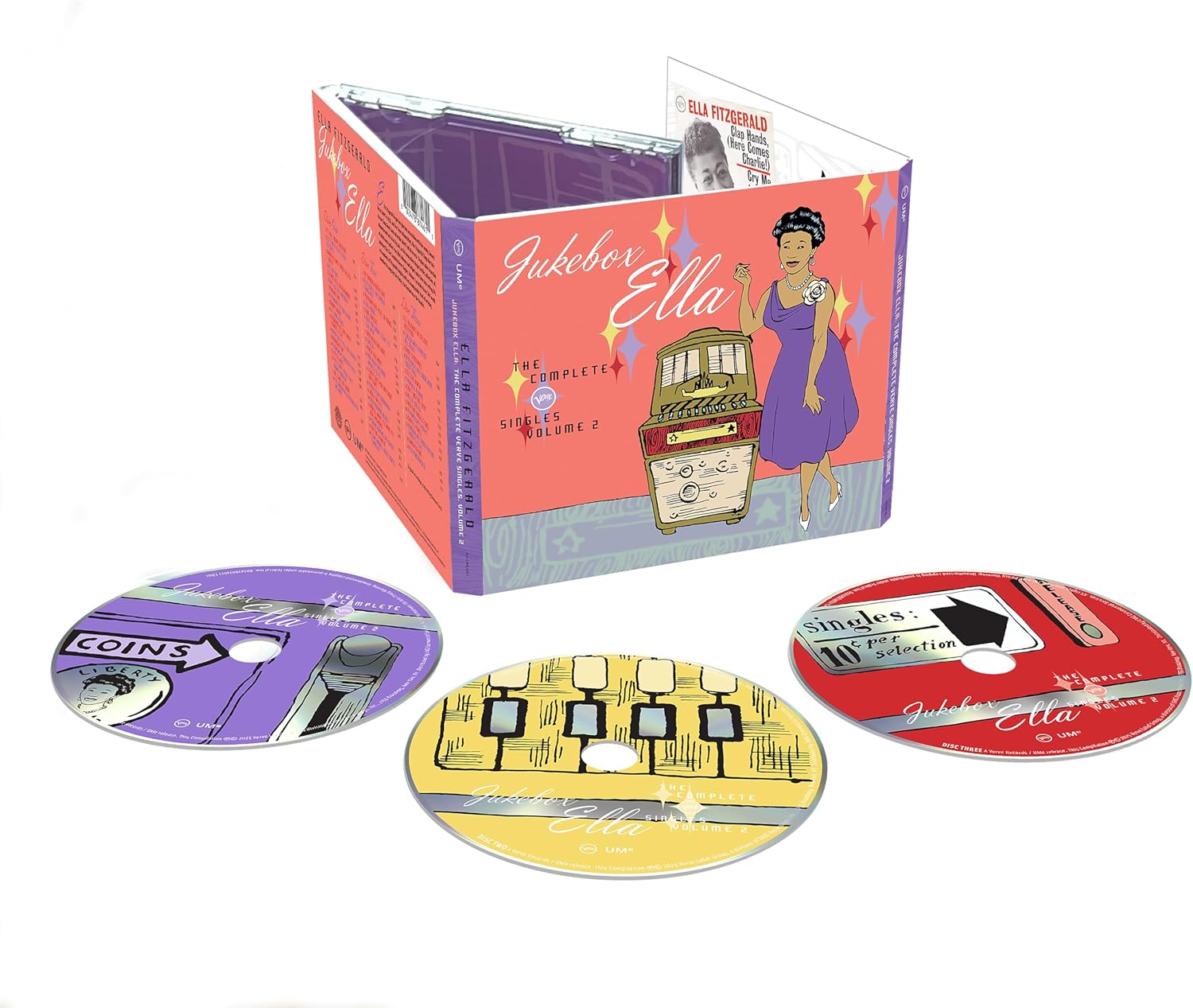 Ella Fitzgerald - Jukebox Ella: The Complete Verve Singles, Vol. 2 - CD