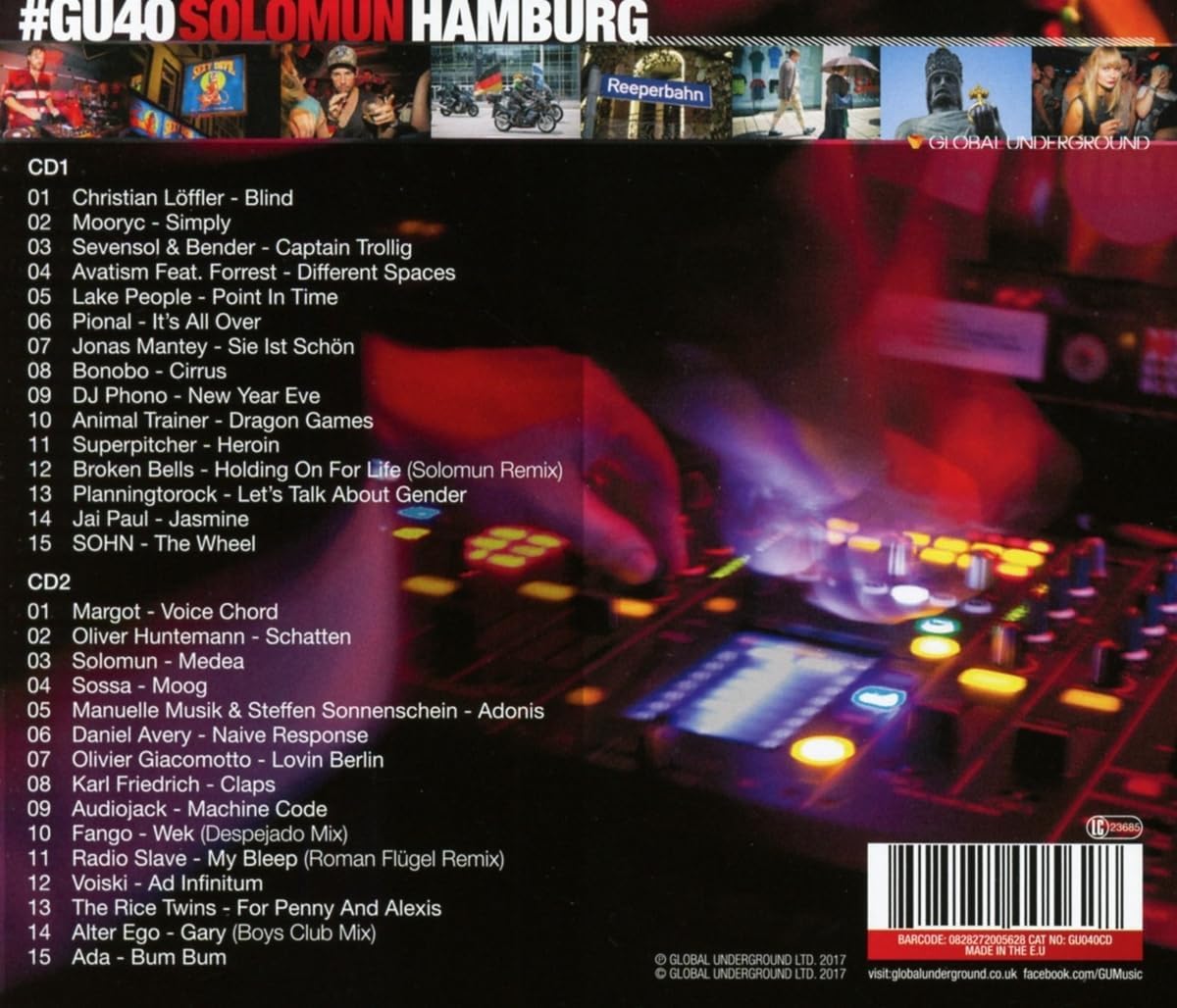 Solomun - Global Underground #40: Solomun - Hamburg - CD - Image 2