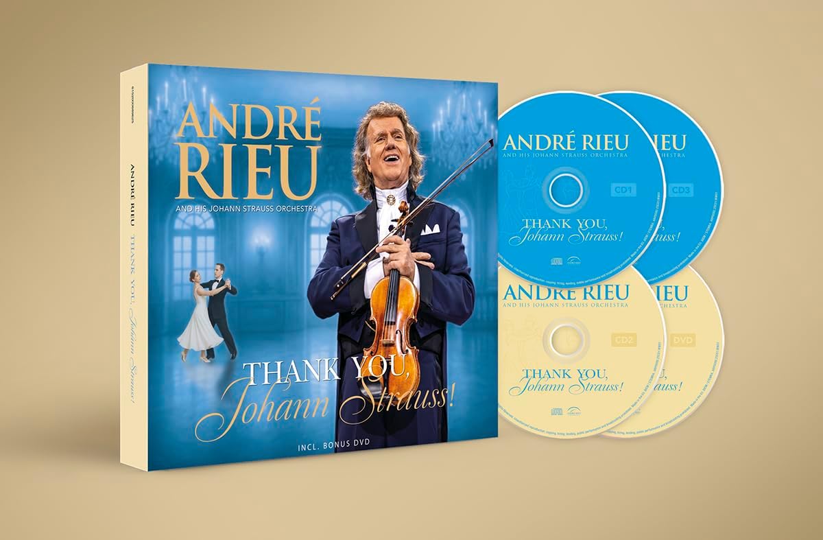 Andre Rieu - Thank You Johann Strauss - CD + DVD