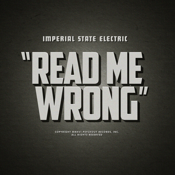 Imperial State Electric - Read Me Wrong - 12"