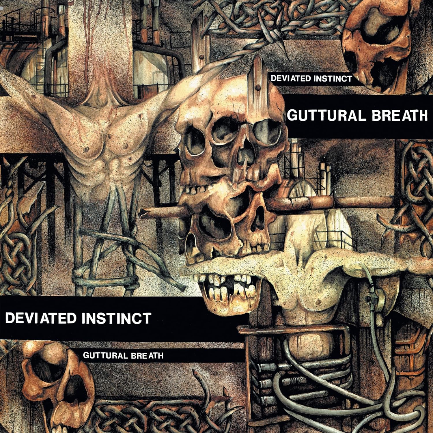 Deviated Instinct - Guttural Breath - CD