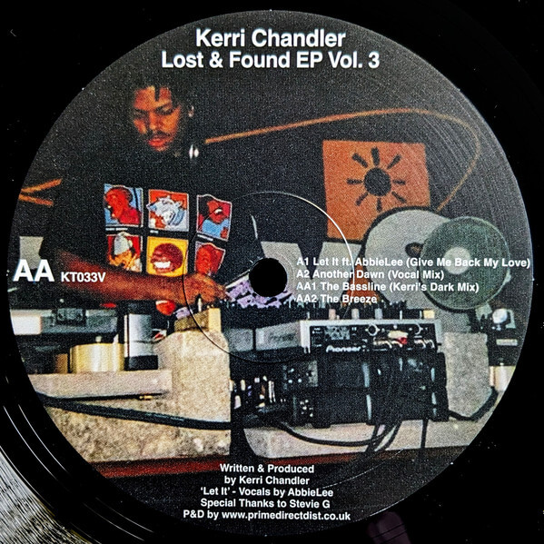 Kerri Chandler – Lost & Found EP Vol. 3 - Vinyl 12''