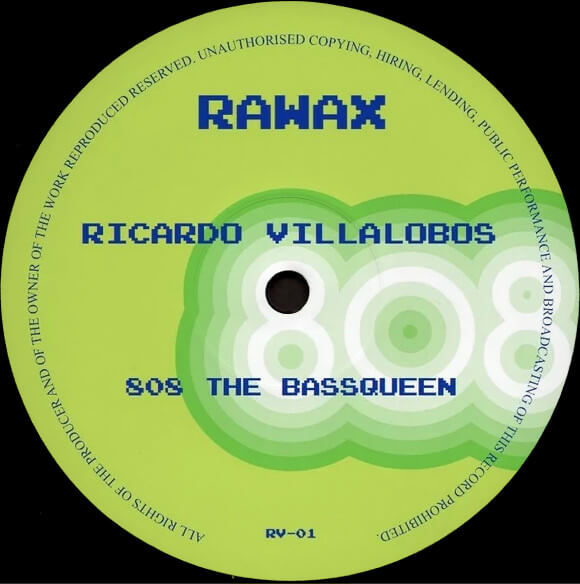 Ricardo Villalobos ‎– 808 The Bassqueen - 12'' Vinyl