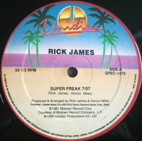 Rick James / Peter Brown  – Super Freak / Do You Wanna Get Funky With Me?