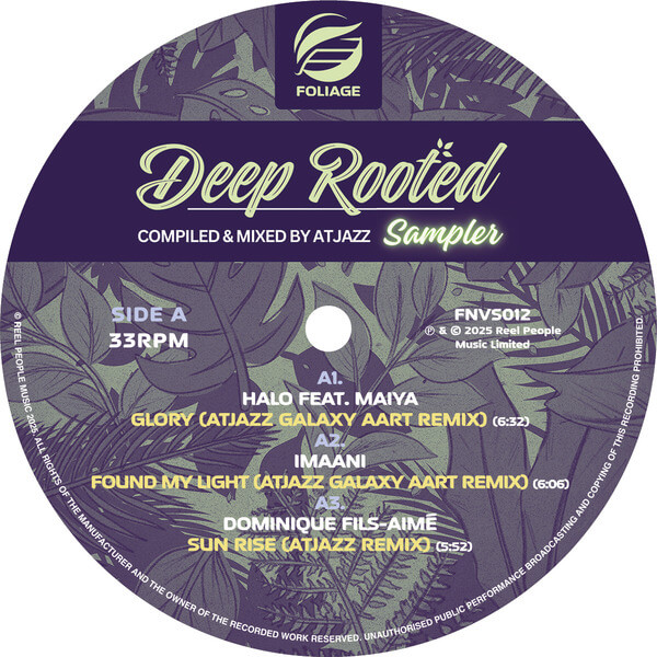 VA - Deep Rooted (Compiled & Mixed by Atjazz) - 12"