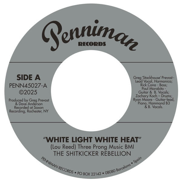The Shitkicker Rebellion - White Light White Heat / 99th Floor - 7"
