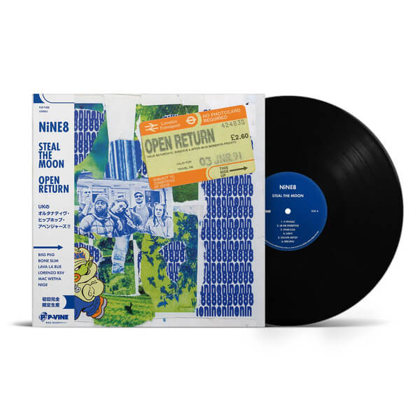 Nine8 - Steal The Moon / Open Return - LP