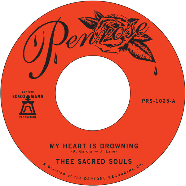 Thee Sacred Souls - My Heart Is Drowning B/W Stuck In The Mud - 7"