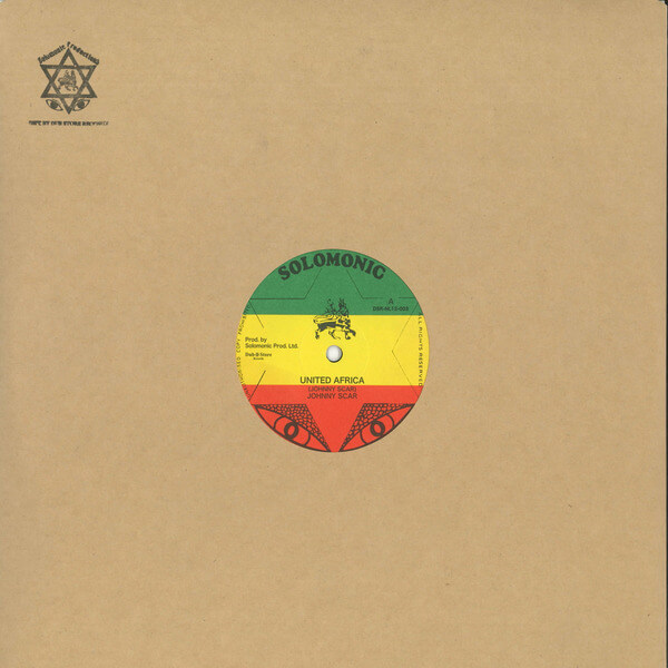 Johnny Scar & Solomonic All Stars - United Africa / Dub It in Africa - 12"