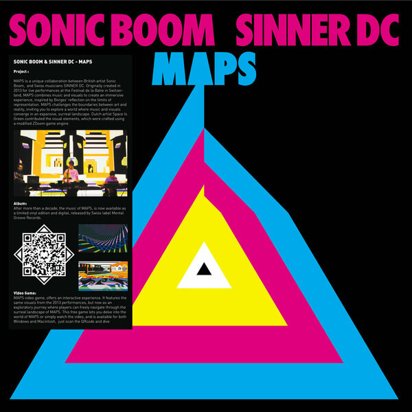 Sonic Boom & SINNER DC - MAPS - LP
