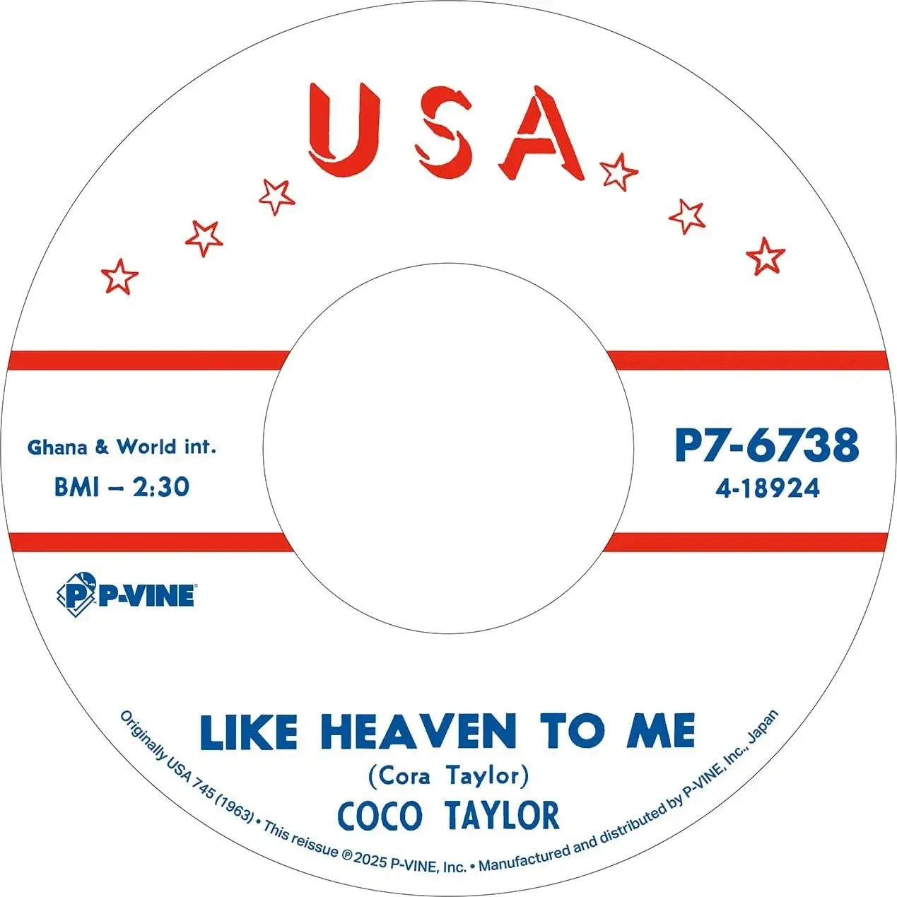 Koko Taylor - Like Heaven To Me C/W Honky Tonky - 7"