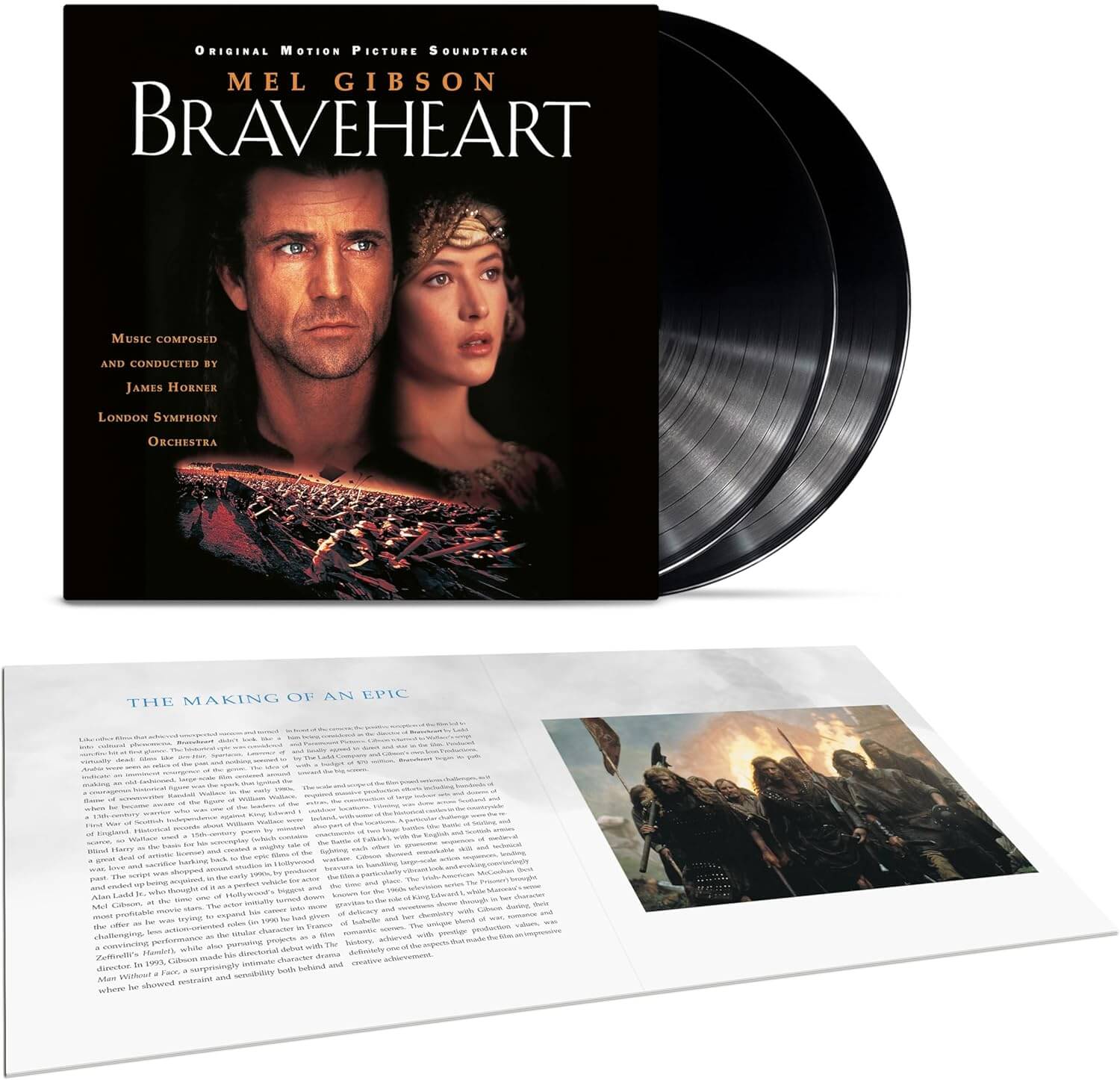 James Horner - Braveheart (Original Soundtrack) - Vinyl LP