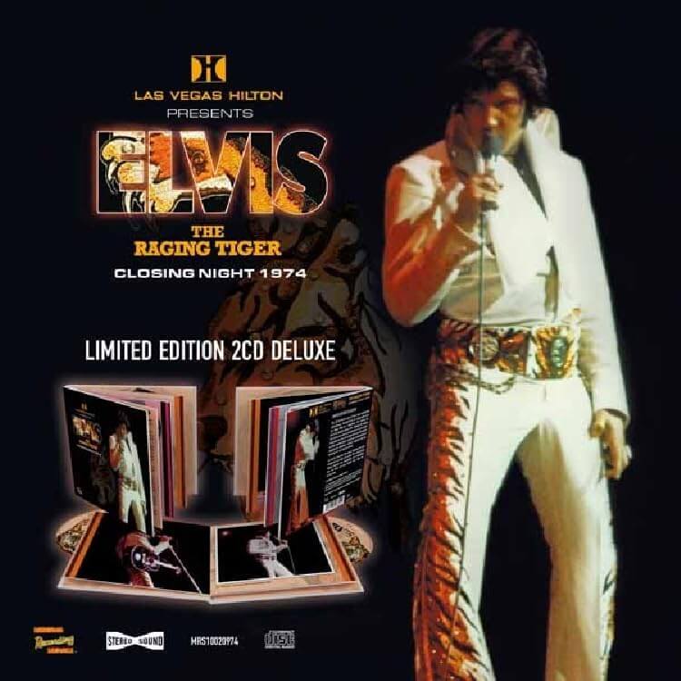 Elvis Presley - Las Vegas 'The Raging Tiger' Closing Night 1974 - CD