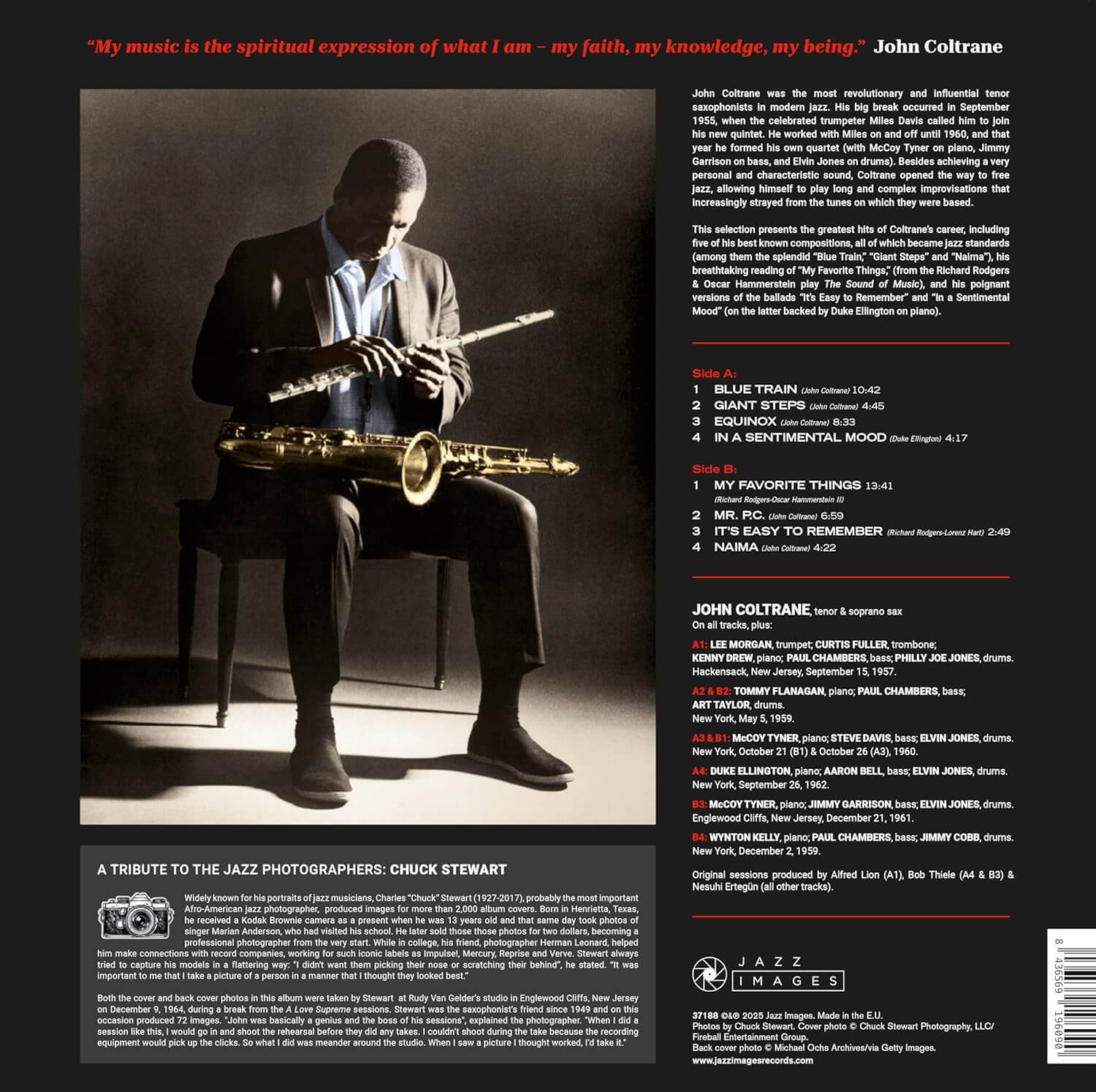 John Coltrane - Essential Coltrane - Vinyl LP - Image 2