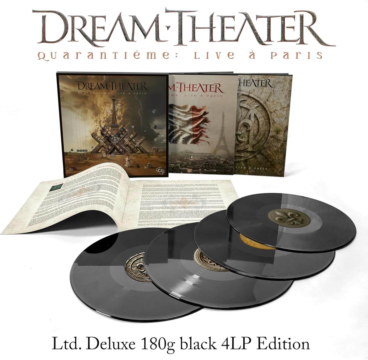 Dream Theater - Quarantième: Live À Paris - Vinyl LP