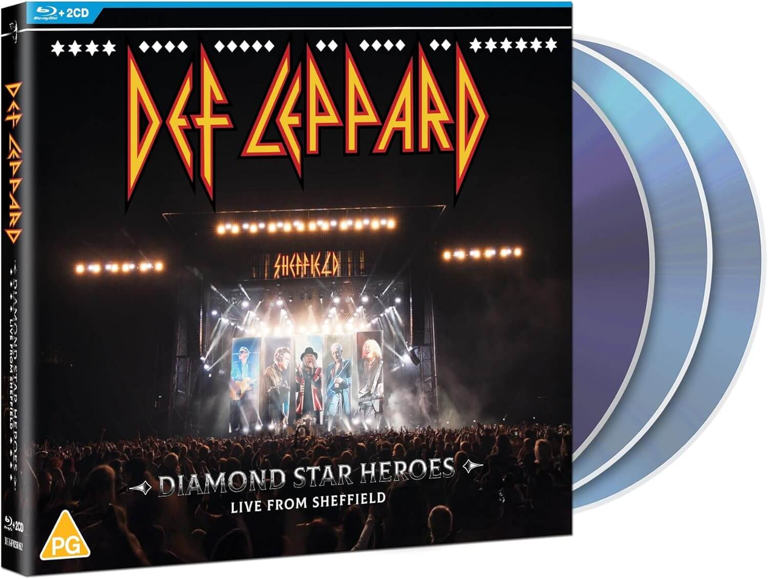 Def Leppard - Diamond Star Heroes Live From Sheffield - CD + BD