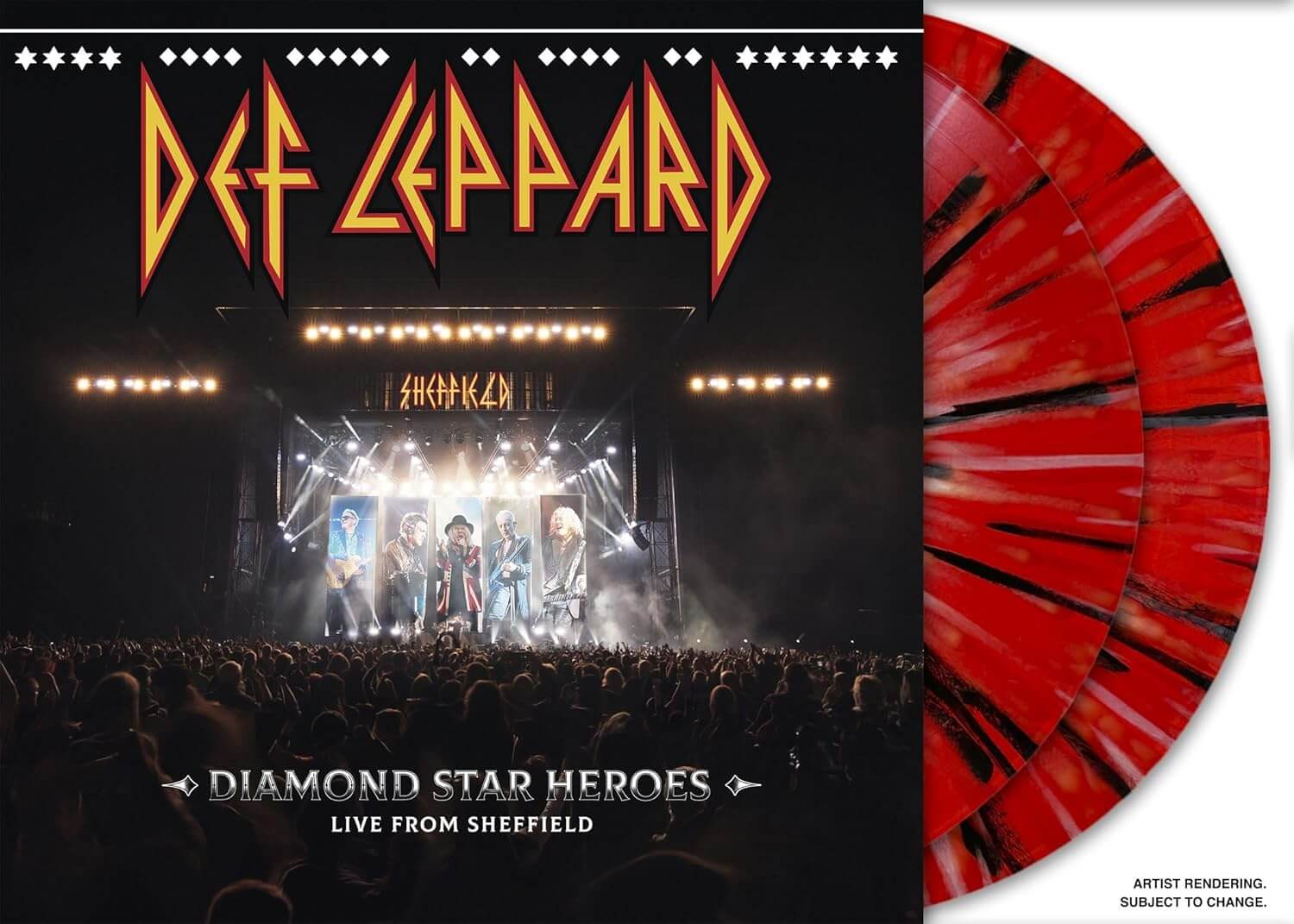 Def Leppard - Diamond Star Heroes Live From Sheffield - Vinyl LP