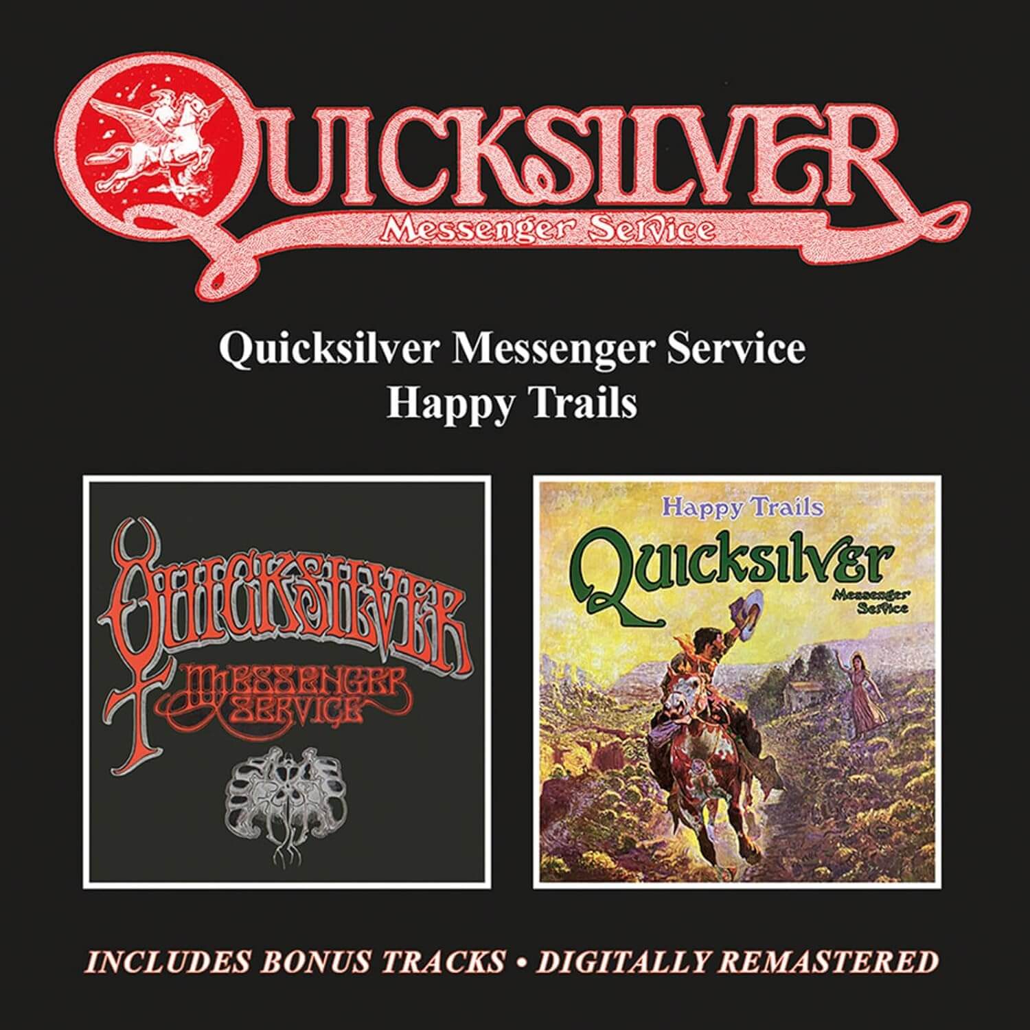Quicksilver Messenger Service - Quicksilver Messenger Service / Happy Trails - CD