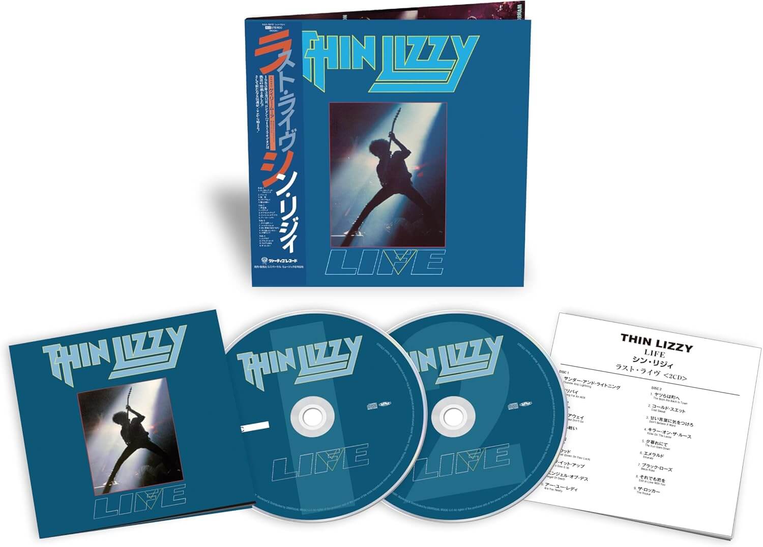 Thin Lizzy - Life - Live - CD - Image 2